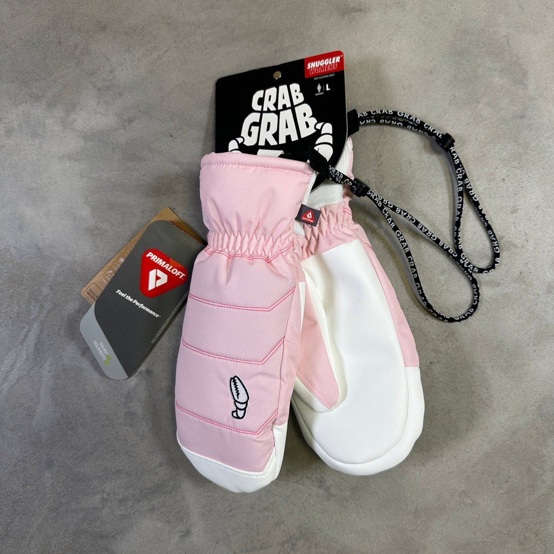 Crab Grab Snuggler Mitt - Soft Pink - SAMPLE DROP