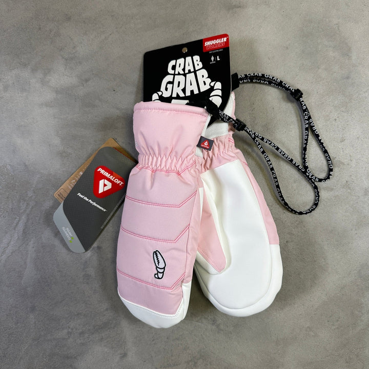 Crab Grab Snuggler Mitt - Soft Pink - SAMPLE DROP