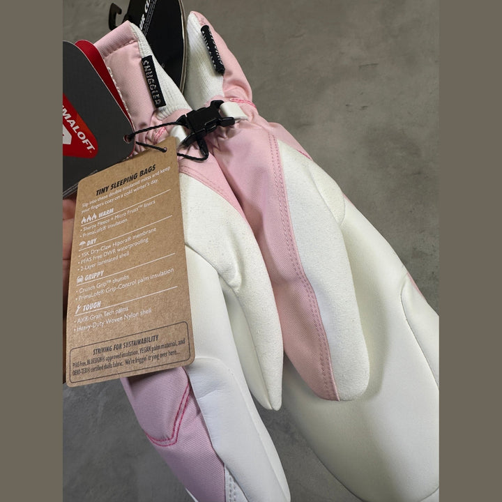 Crab Grab Snuggler Mitt - Soft Pink - SAMPLE DROP
