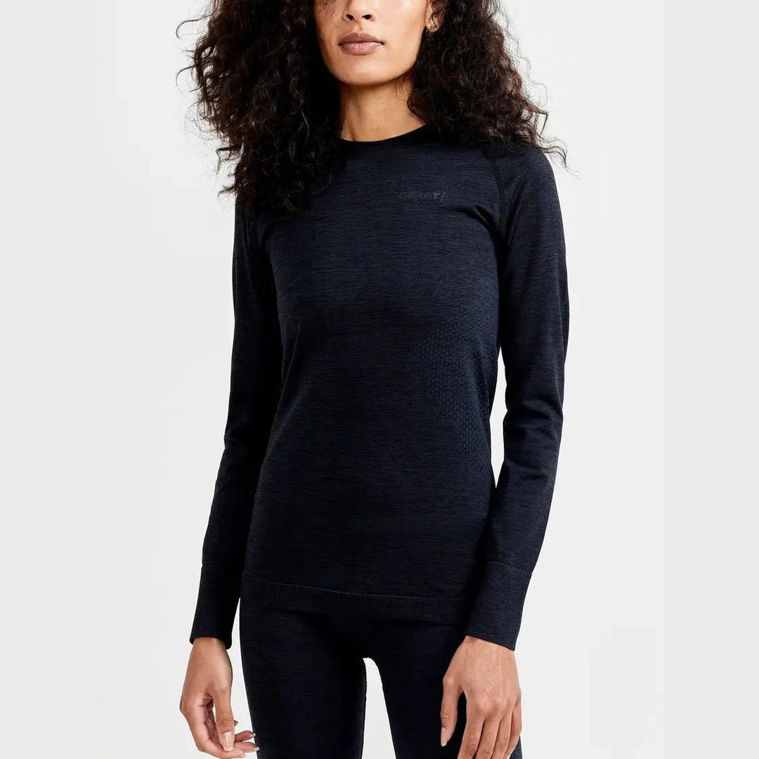 Craft Active Comfort LS HZ 2 Women’s Baselayer Black M - SAMPLE DROP