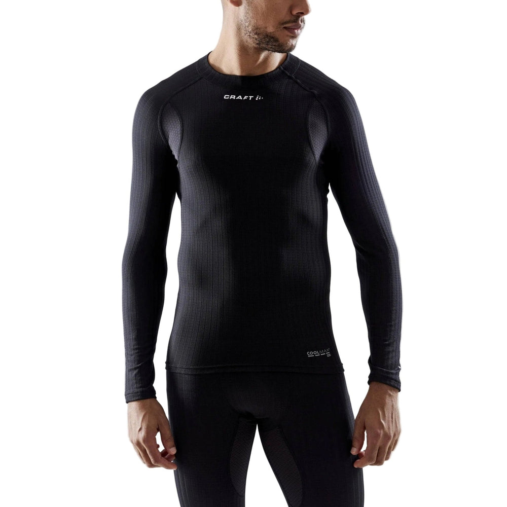 Craft Active Extreme X Wind LS Men’s Baselayer Black / Granite M - SAMPLE DROP