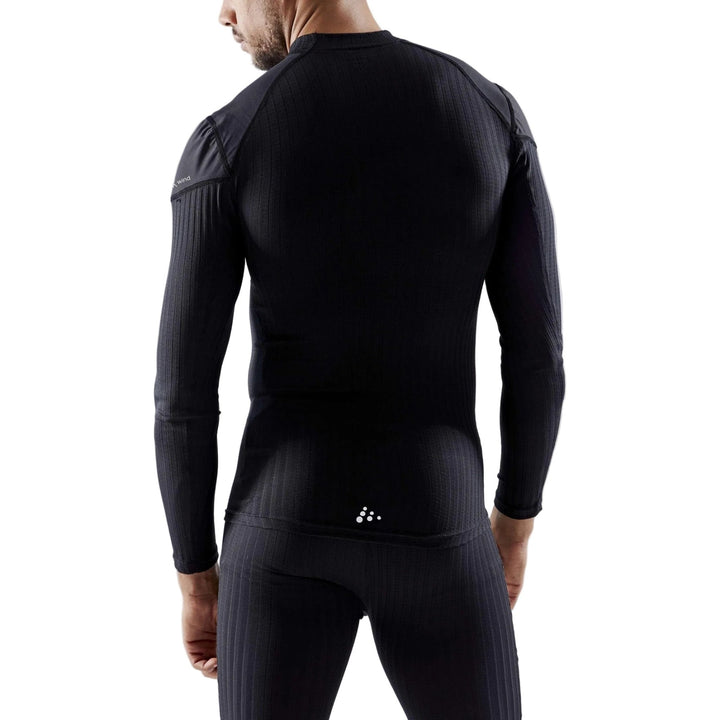 Craft Active Extreme X Wind LS Men’s Baselayer Black / Granite M - SAMPLE DROP