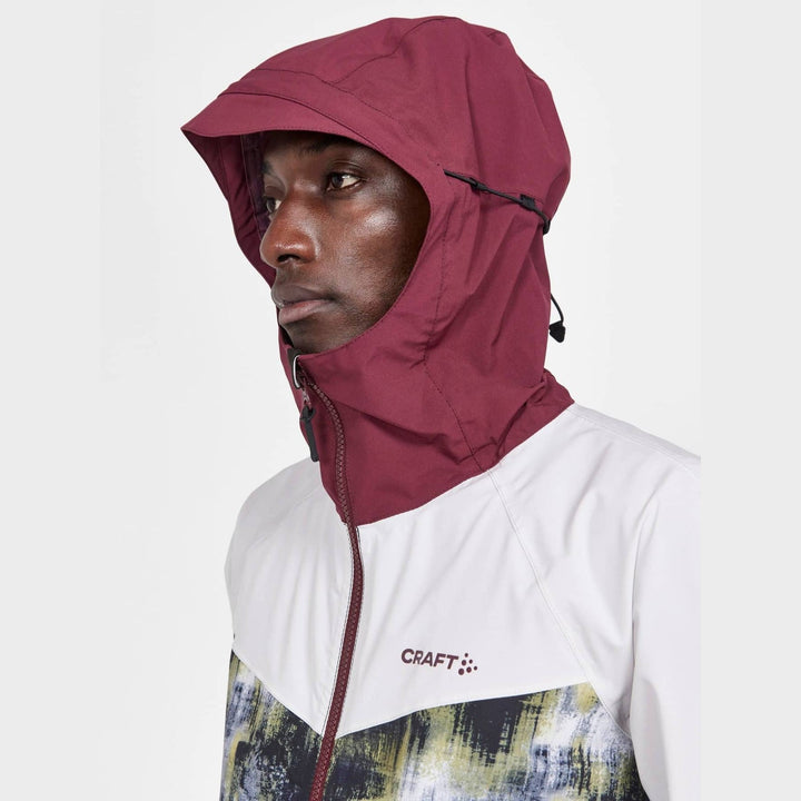 Craft ADV Bike Offroad Hydro Jacket M – Ash / Punsch - SAMPLE DROP