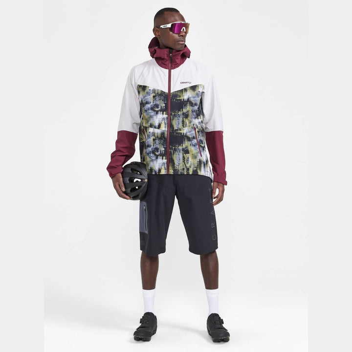 Craft ADV Bike Offroad Hydro Jacket M – Ash / Punsch - SAMPLE DROP