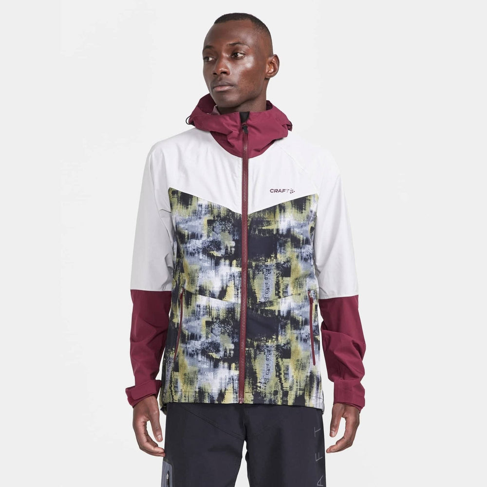 Craft ADV Bike Offroad Hydro Jacket M – Ash / Punsch - SAMPLE DROP