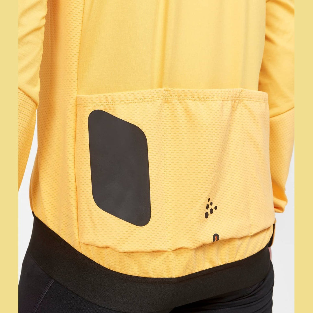 Craft Adv Bike SubZ Jacket M - Yellow - SAMPLE DROP