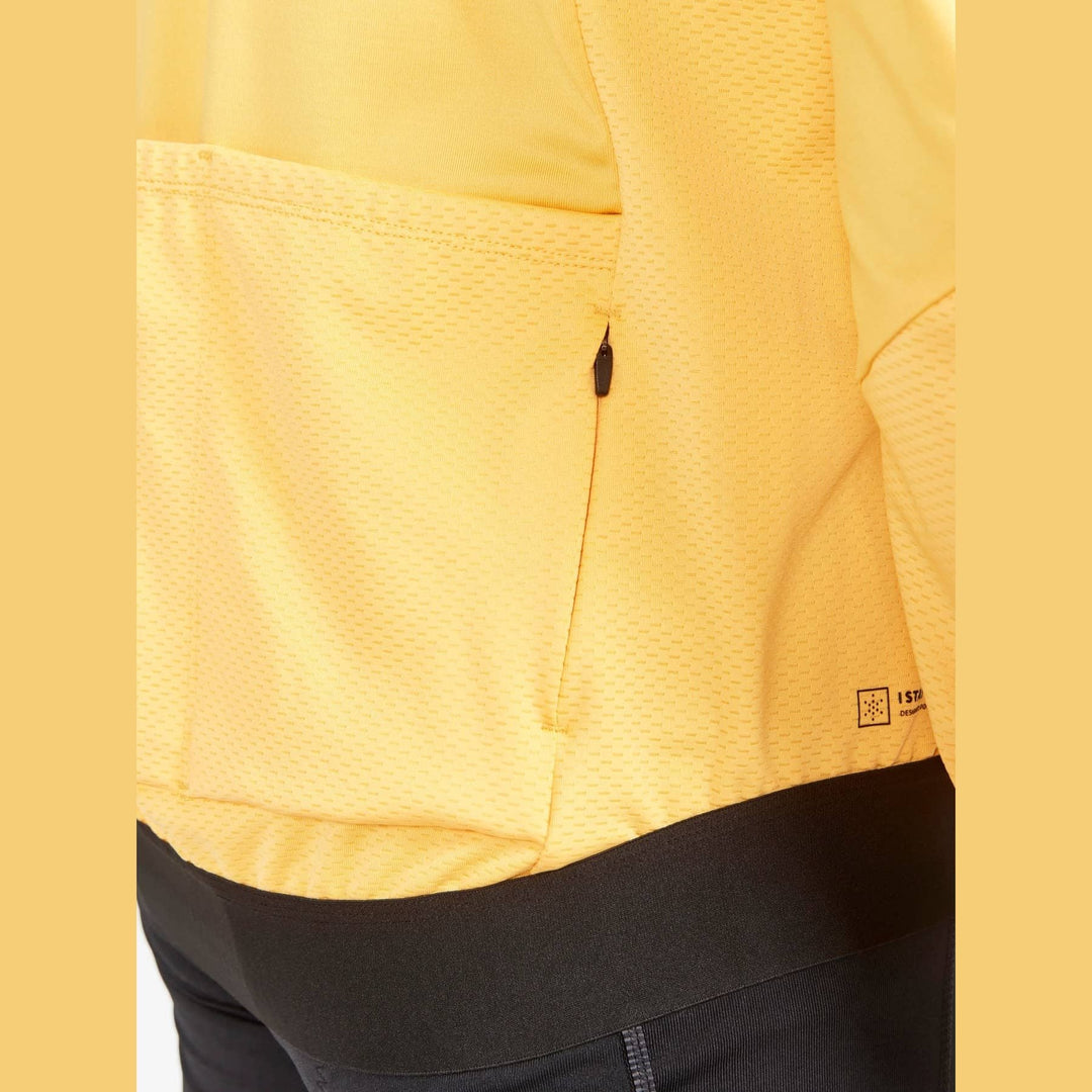 Craft Adv Bike SubZ Jacket M - Yellow - SAMPLE DROP