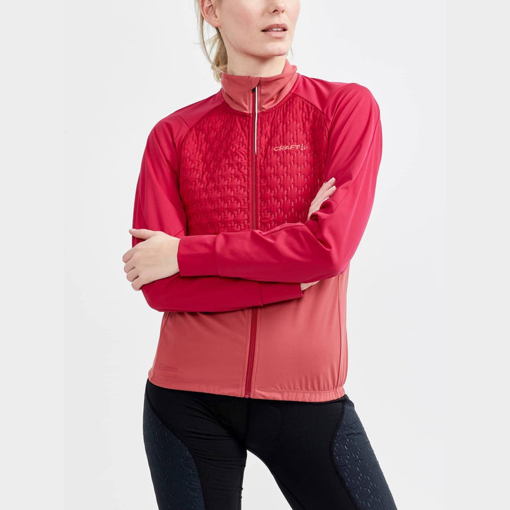 Craft Adv Bike SubZ Jacket W - Machine Rose - SAMPLE DROP