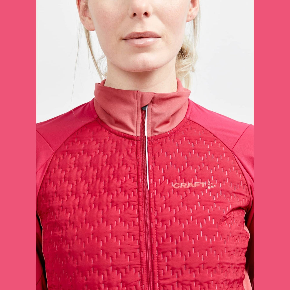 Craft Adv Bike SubZ Jacket W - Machine Rose - SAMPLE DROP