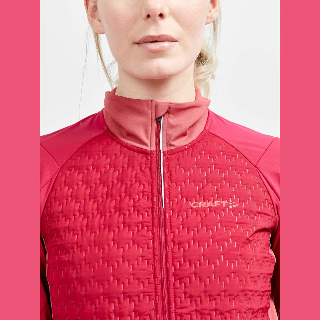 Craft Adv Bike SubZ Jacket W - Machine Rose - SAMPLE DROP