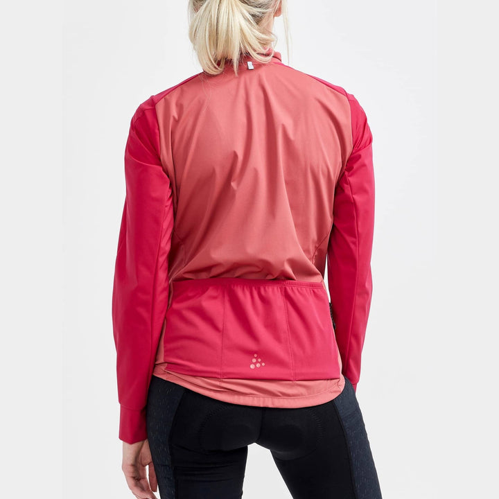 Craft Adv Bike SubZ Jacket W - Machine Rose - SAMPLE DROP