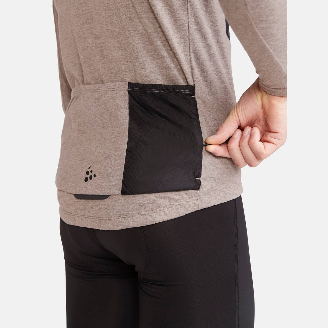 Craft ADV Bike SubZ Wool LS Jersey M - SAMPLE DROP