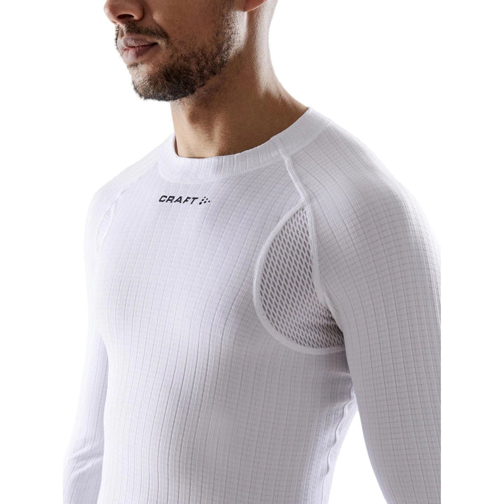 Craft ADV Cool Intensity LS Men’s Baselayer White M - SAMPLE DROP