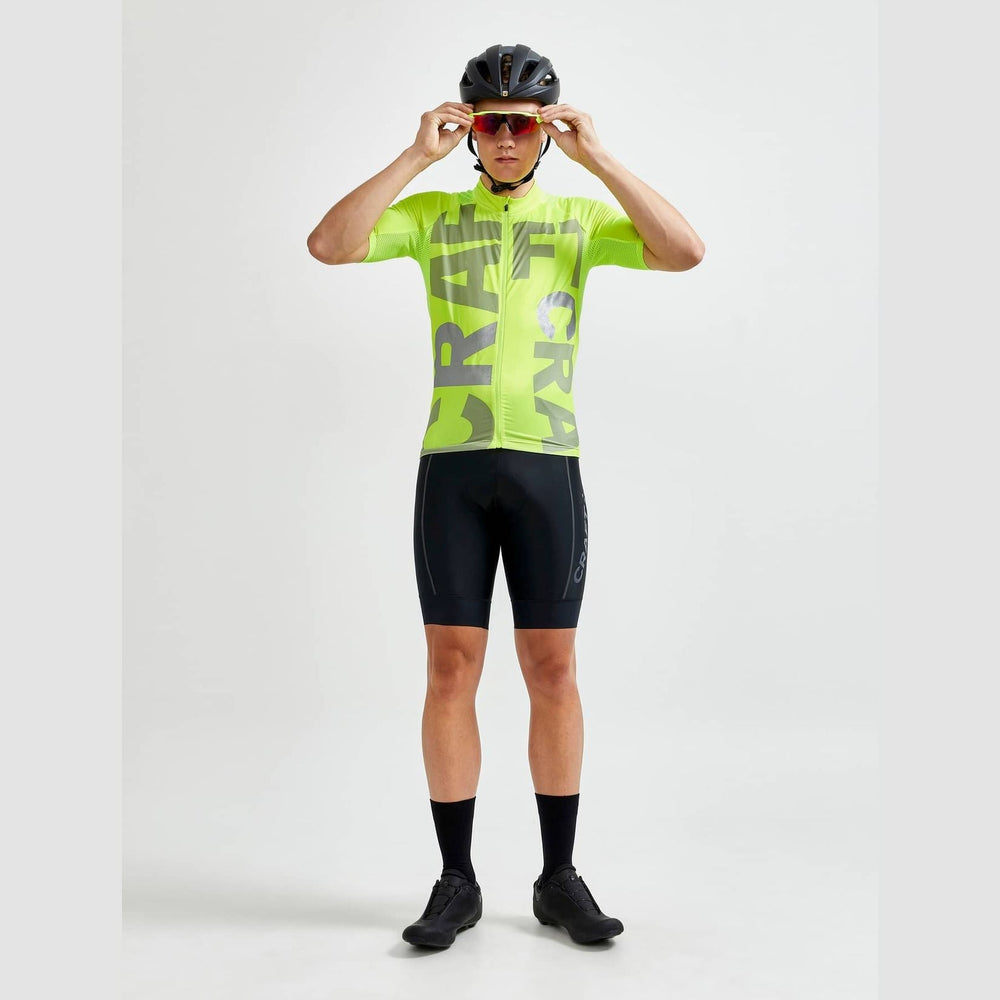 Craft ADV Endur Lumen Jersey Men – High - Visibility Performance Cycling Jersey - SAMPLE DROP