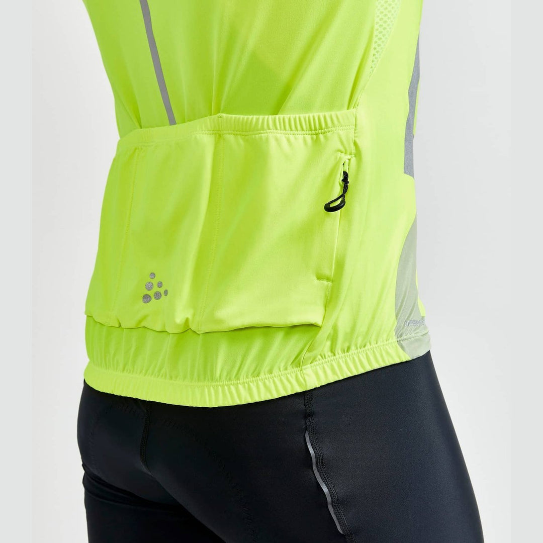 Craft ADV Endur Lumen Jersey Men – High - Visibility Performance Cycling Jersey - SAMPLE DROP