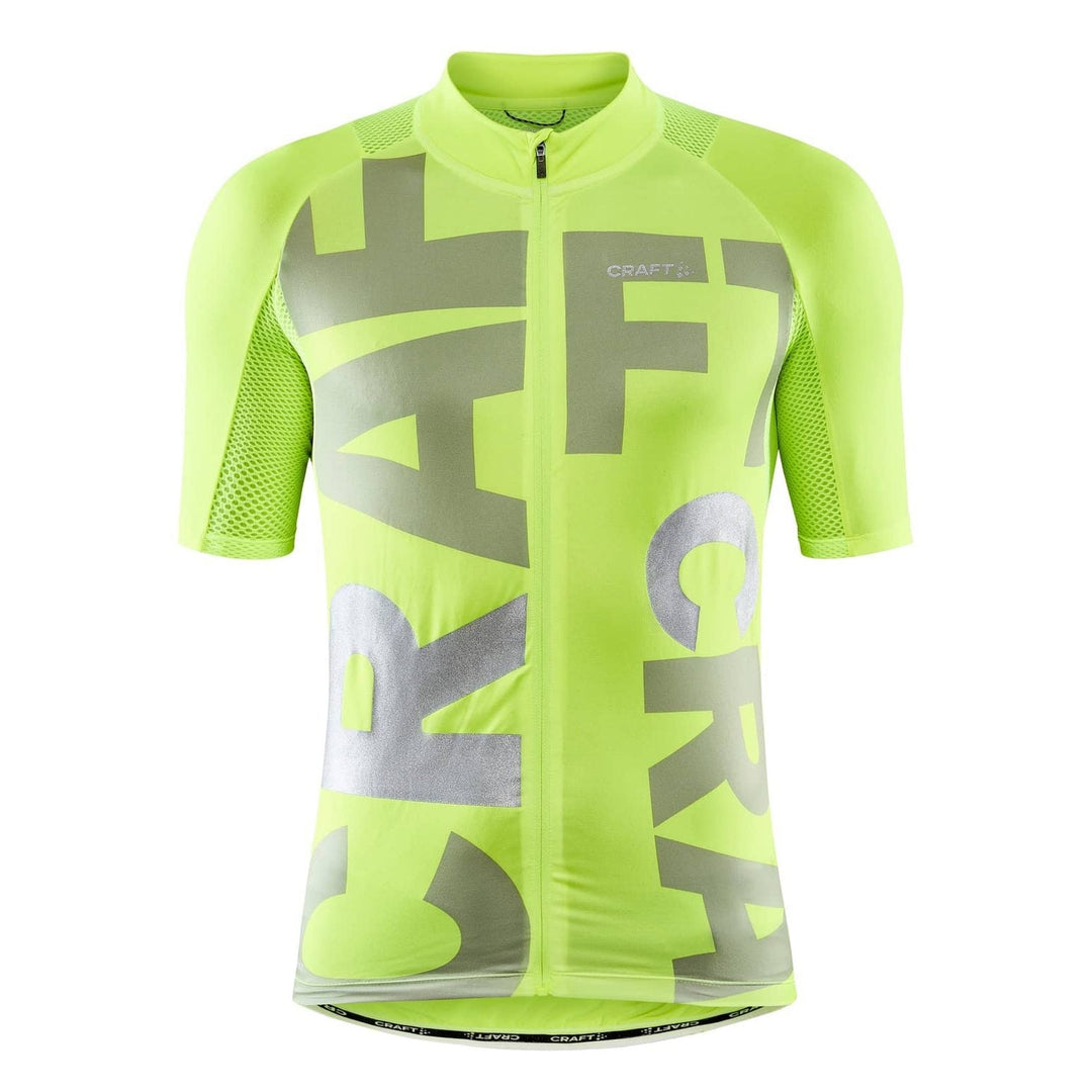 Craft ADV Endur Lumen Jersey Men – High - Visibility Performance Cycling Jersey - SAMPLE DROP