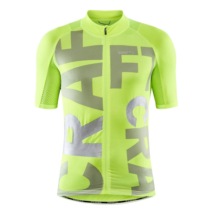 Craft ADV Endur Lumen Jersey Men – High - Visibility Performance Cycling Jersey - SAMPLE DROP
