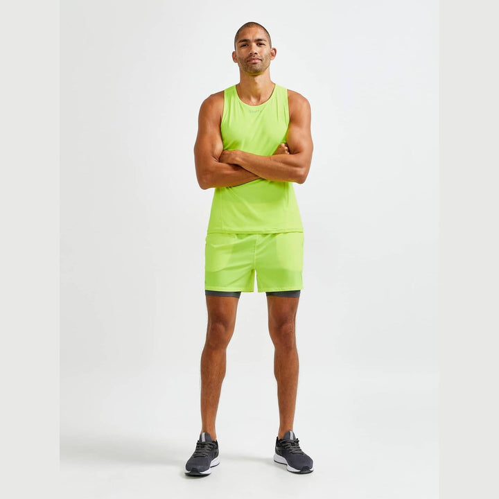 Craft ADV Essence 2-in-1 Stretch Shorts M - Flumino - SAMPLE DROP