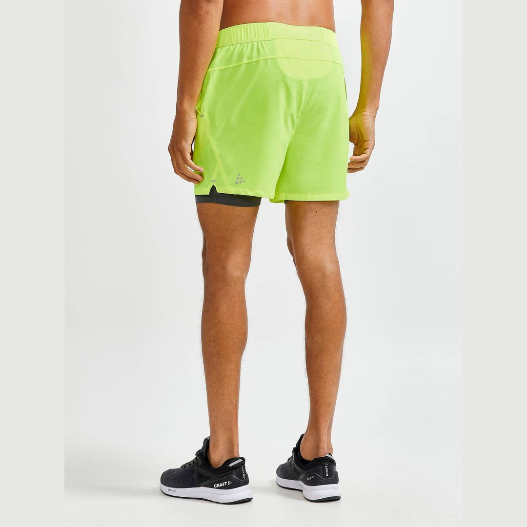 Craft ADV Essence 2-in-1 Stretch Shorts M - Flumino - SAMPLE DROP