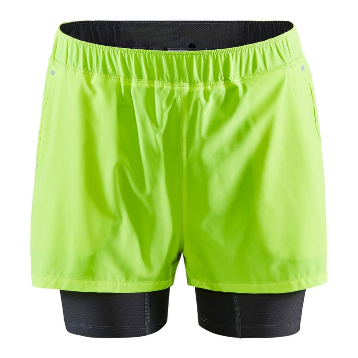 Craft ADV Essence 2-in-1 Stretch Shorts M - Flumino - SAMPLE DROP
