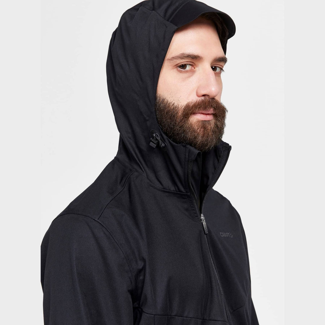 Craft ADV Essence Hydro Men’s Waterproof Running Jacket Black - SAMPLE DROP