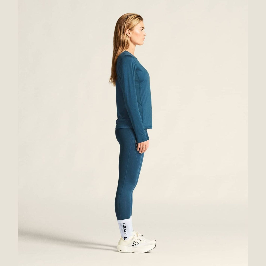 Craft ADV Essence Long Sleeve Tee 2 W – Ensign - SAMPLE DROP