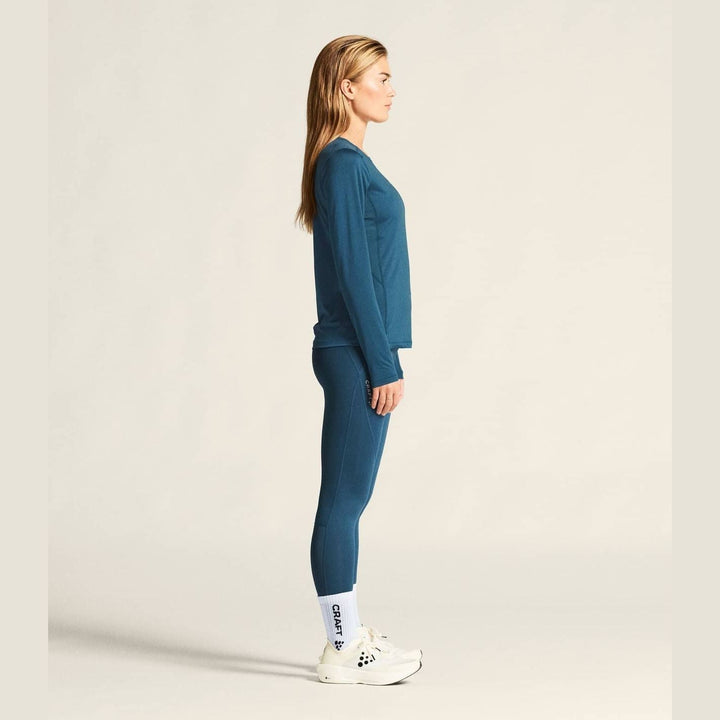 Craft ADV Essence Long Sleeve Tee 2 W – Ensign - SAMPLE DROP