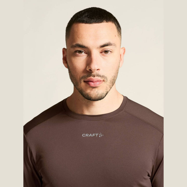 Craft ADV Essence LS Tee 2 Men’s Prune M - SAMPLE DROP