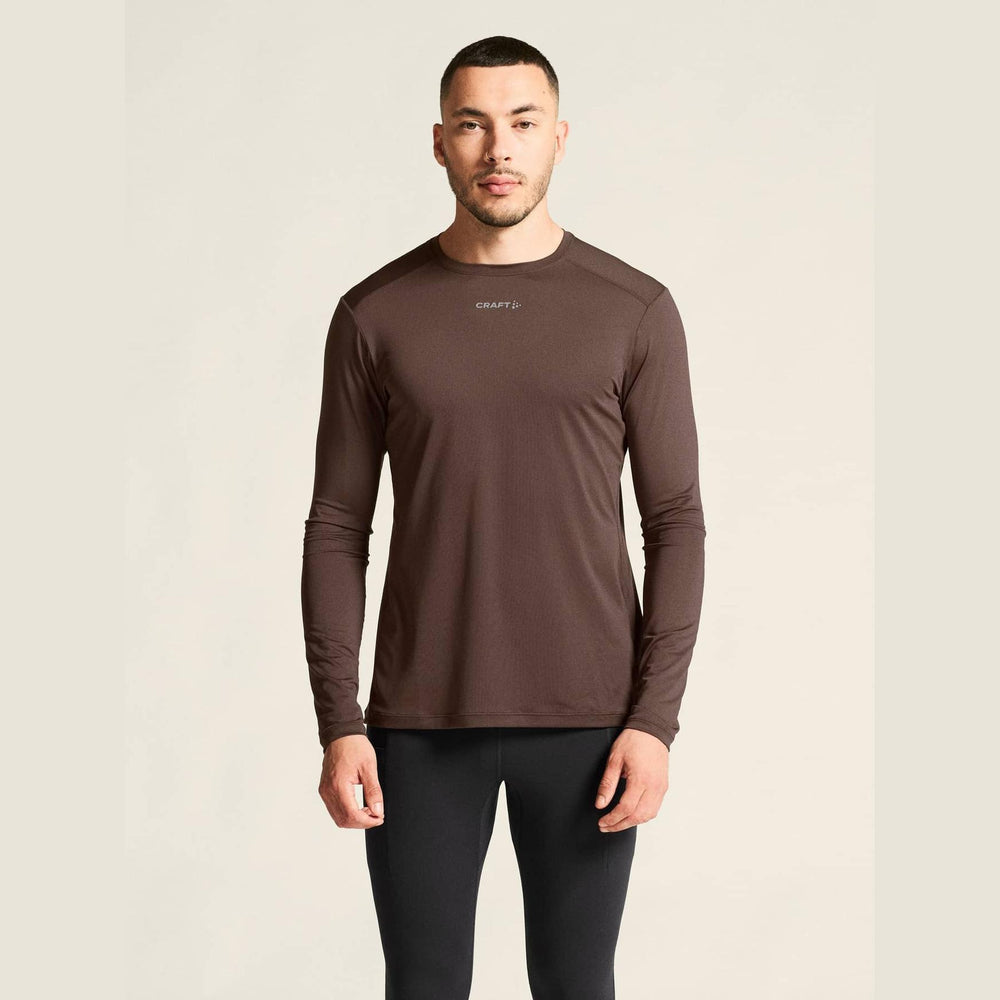 Craft ADV Essence LS Tee 2 Men’s Prune M - SAMPLE DROP