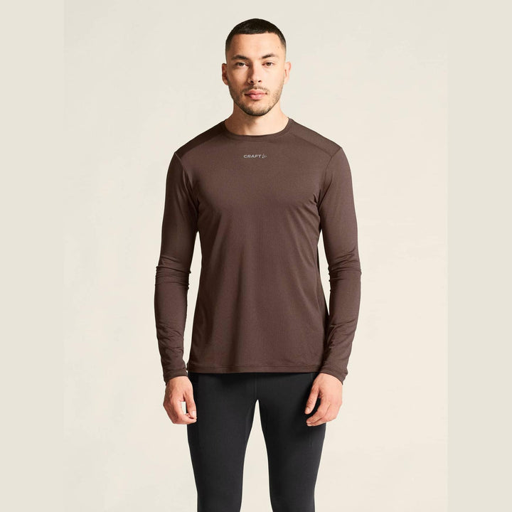 Craft ADV Essence LS Tee 2 Men’s Prune M - SAMPLE DROP