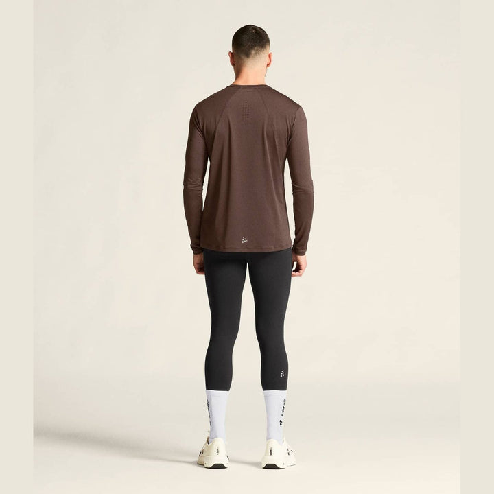 Craft ADV Essence LS Tee 2 Men’s Prune M - SAMPLE DROP