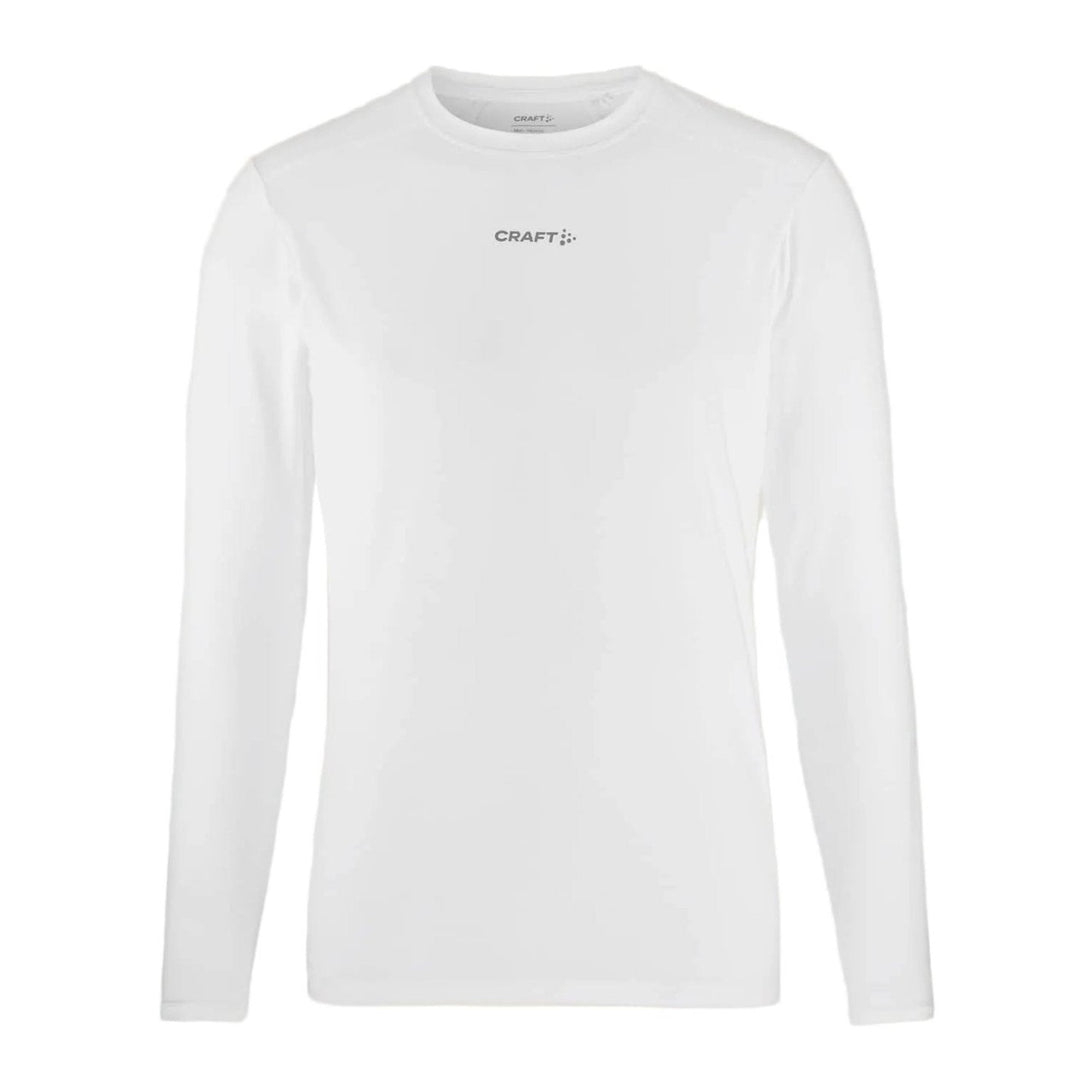 Craft ADV Essence LS Tee 2 Men’s White M - SAMPLE DROP