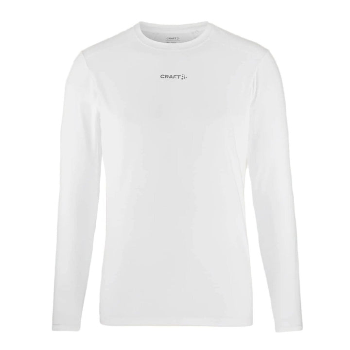 Craft ADV Essence LS Tee 2 Men’s White M - SAMPLE DROP