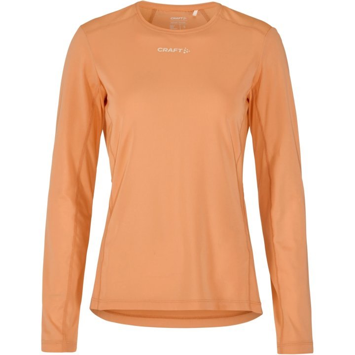 Craft ADV Essence LS Tee 2 Women’s Apricot M - SAMPLE DROP
