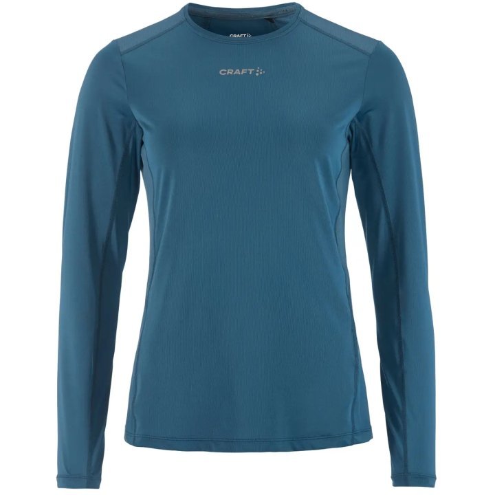 Craft ADV Essence LS Tee 2 Women's - Ensign - SAMPLE DROP