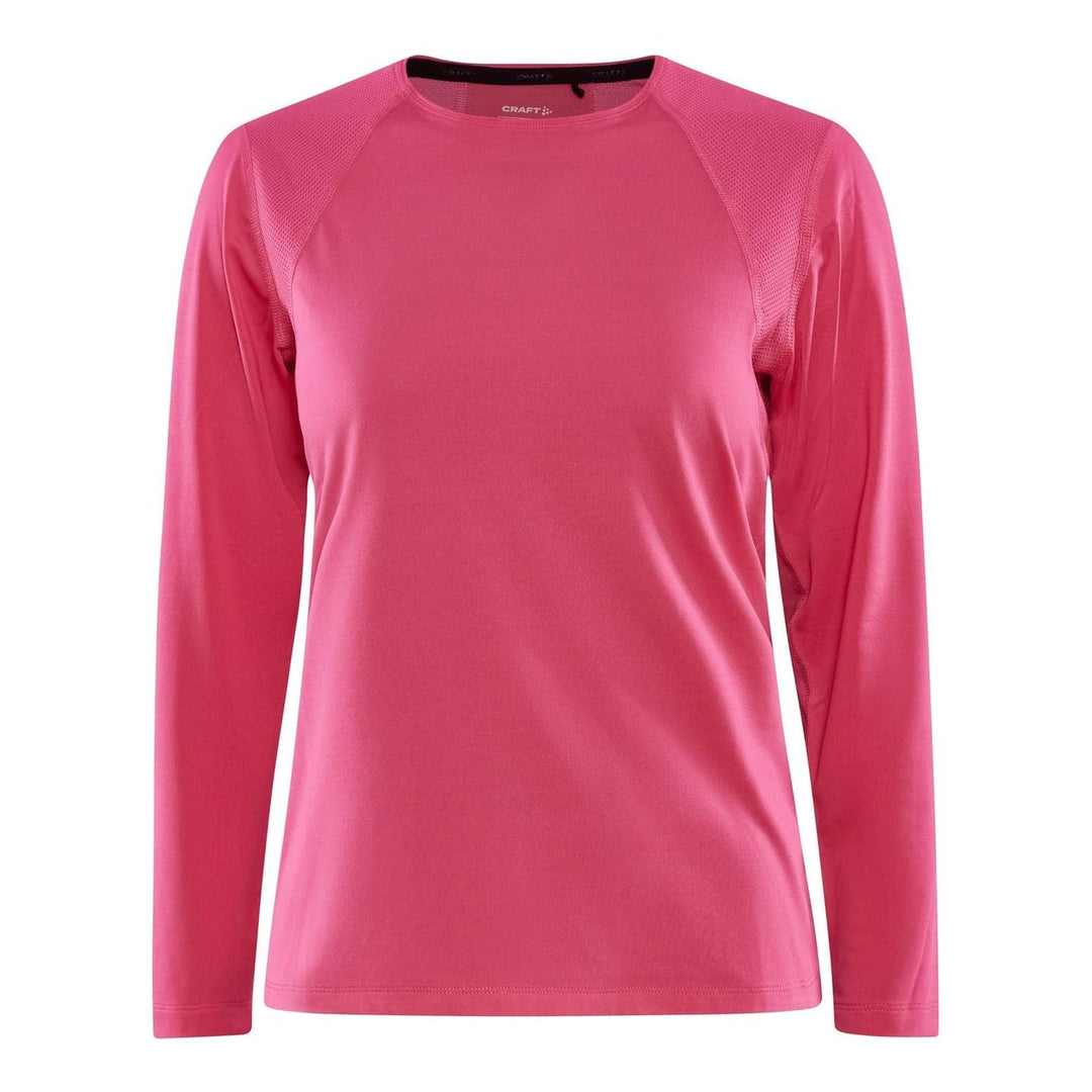 Craft ADV Essence LS Tee W - Metro - SAMPLE DROP