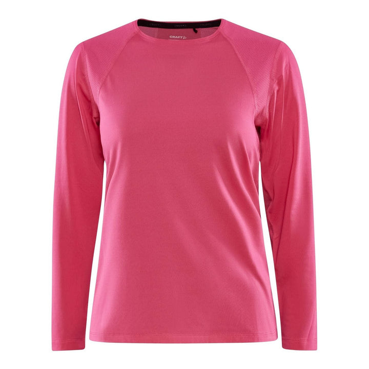 Craft ADV Essence LS Tee W - Metro - SAMPLE DROP