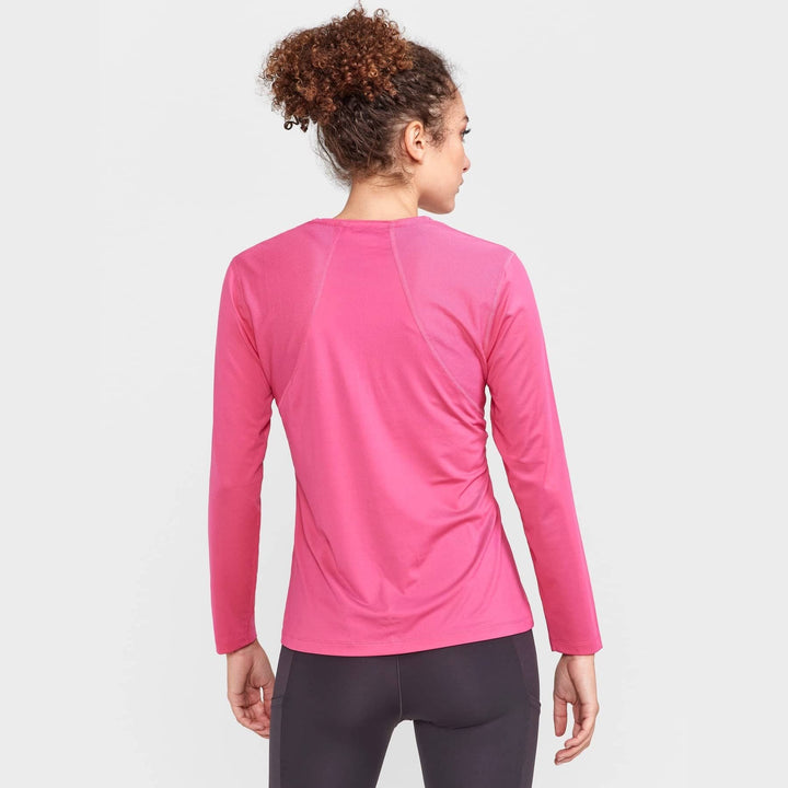 Craft ADV Essence LS Tee W - Metro - SAMPLE DROP