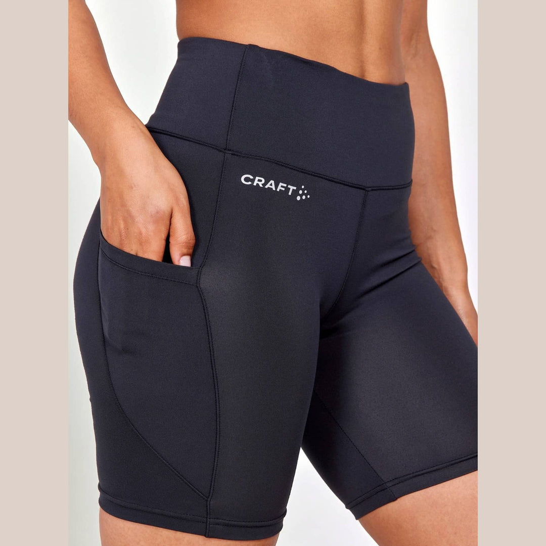 Craft ADV Essence Short Tights 2 W - Black - SAMPLE DROP