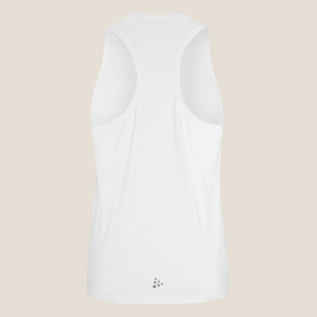 Craft ADV Essence Singlet 2 Men’s White M - SAMPLE DROP