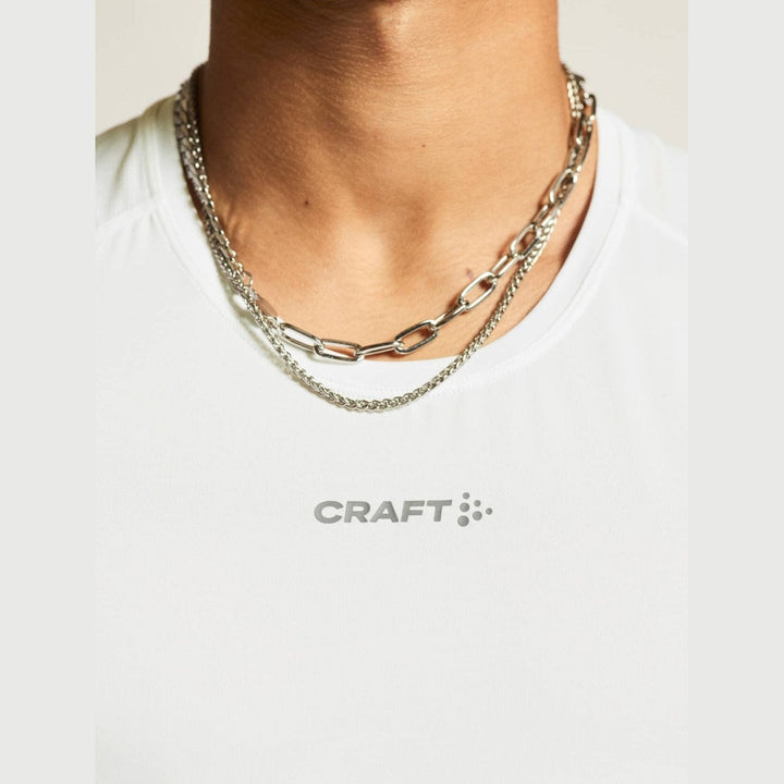 Craft ADV Essence Singlet 2 Men’s White M - SAMPLE DROP