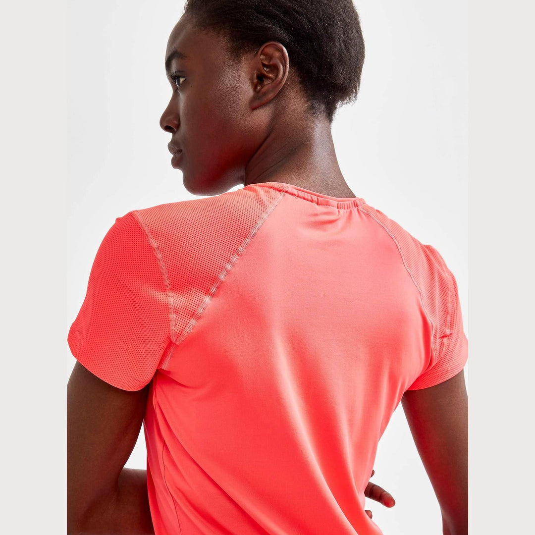 Craft ADV Essence SS Slim Tee W - Crush - SAMPLE DROP