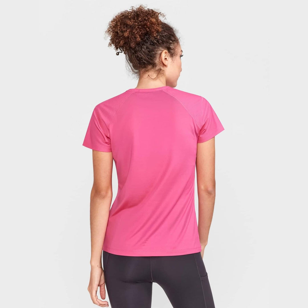 Craft ADV Essence SS Slim Tee W - Metro - SAMPLE DROP