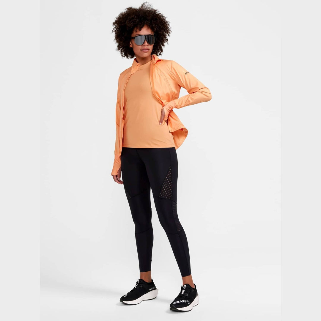 Craft ADV Essence SS Slim Tee W - Peach - SAMPLE DROP