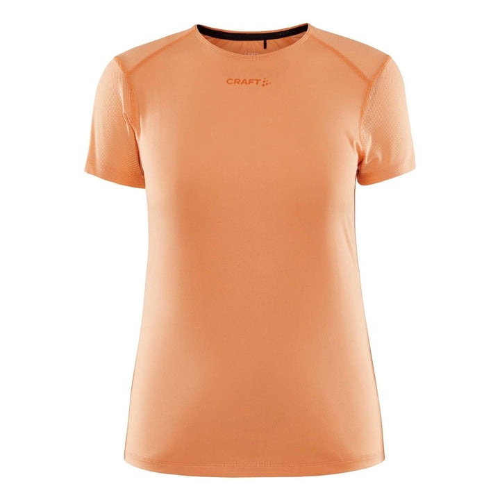 Craft ADV Essence SS Slim Tee W - Peach - SAMPLE DROP