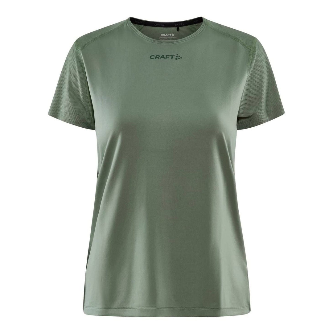 Craft ADV Essence SS Slim Tee W - Thyme - SAMPLE DROP