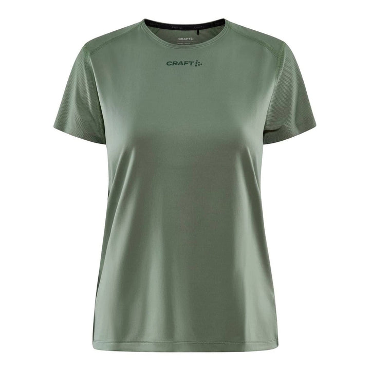 Craft ADV Essence SS Slim Tee W - Thyme - SAMPLE DROP