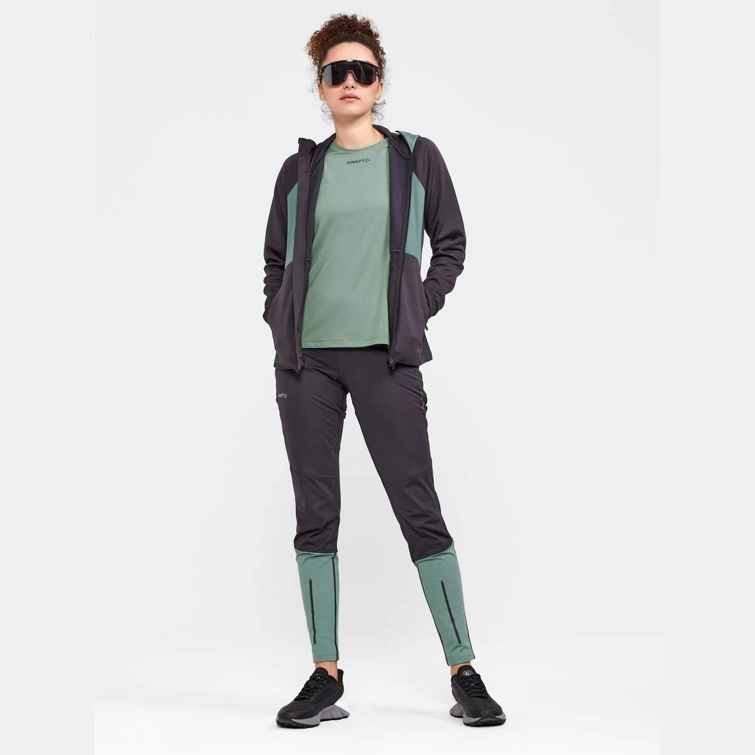 Craft ADV Essence SS Slim Tee W - Thyme - SAMPLE DROP