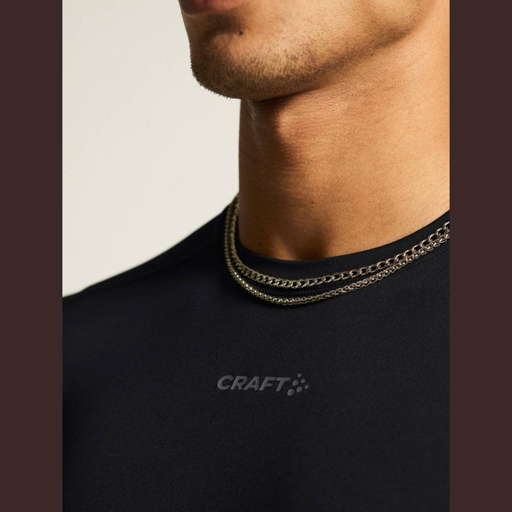 Craft ADV Essence SS Tee 2 Men’s Black M - SAMPLE DROP