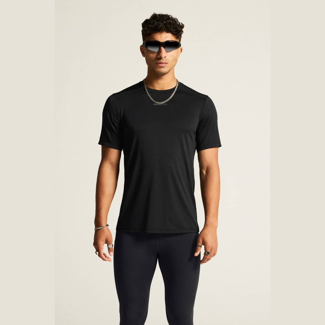 Craft ADV Essence SS Tee 2 Men’s Black M - SAMPLE DROP